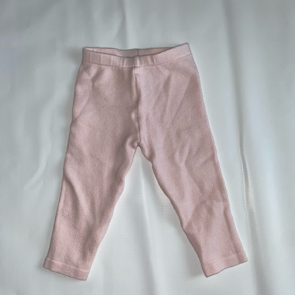 Bon knit pink baby pants size 6 - 9 months 100% cotton